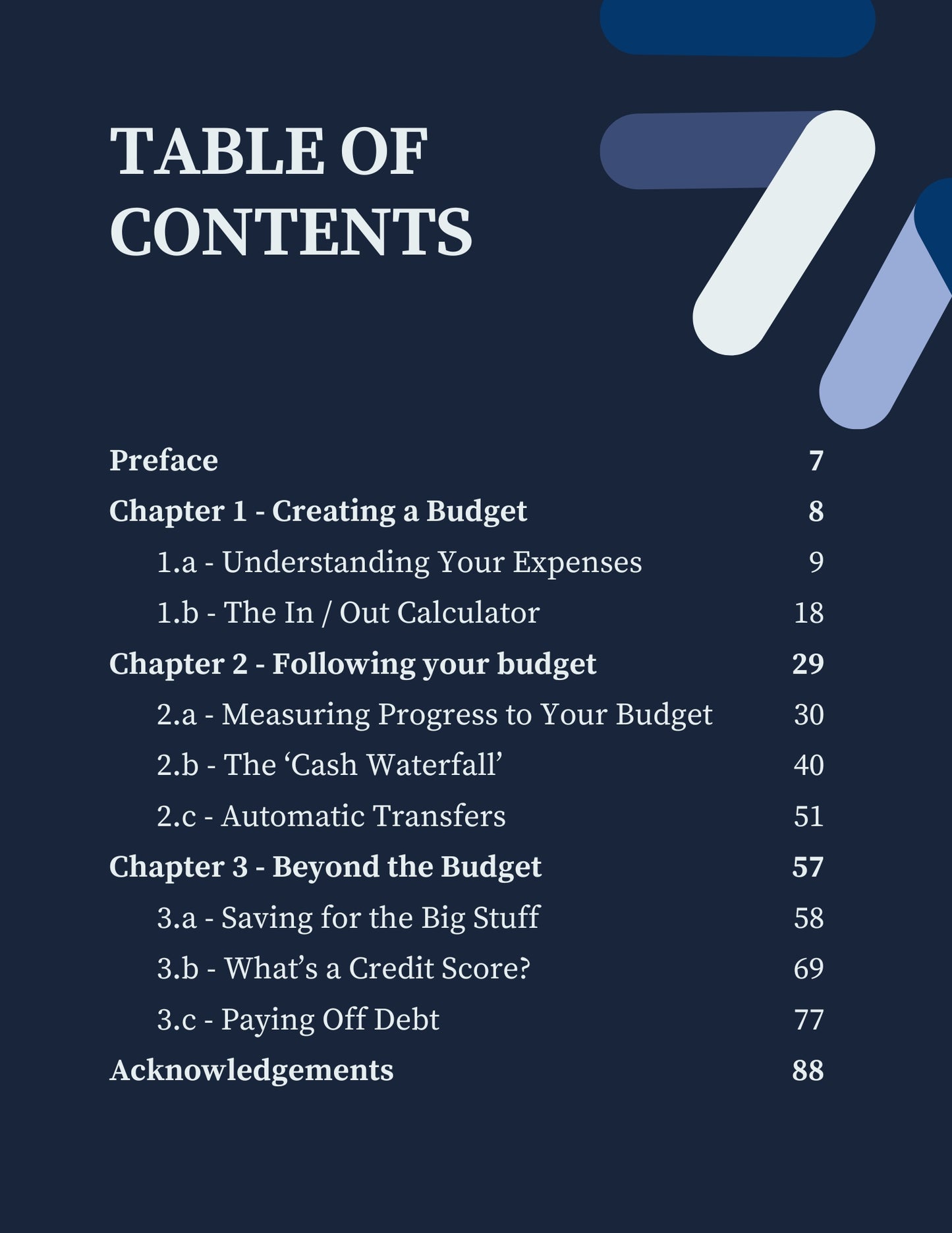The Better Budgeting Blueprint